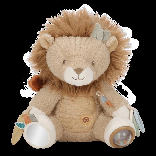 Little Dutch Lion Aktivitets-plysdyr Safari Friends  Brown One Size  Brun  One Size  Drenge, Piger