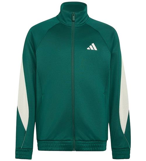Adidas Performance Cardigan - J STD TRCK - Cgreen/Ivory