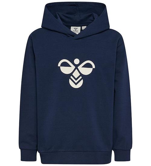 Hummel Hættetrøje - hmlJR Reg Tukas - Dress Blues m. Logo