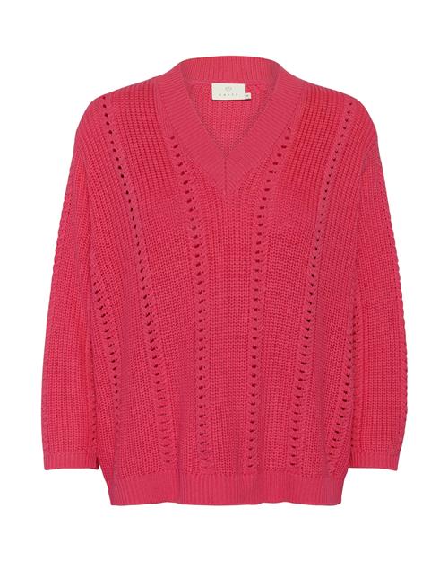 Kaffe Pullover 'Lorri'  hindbær
