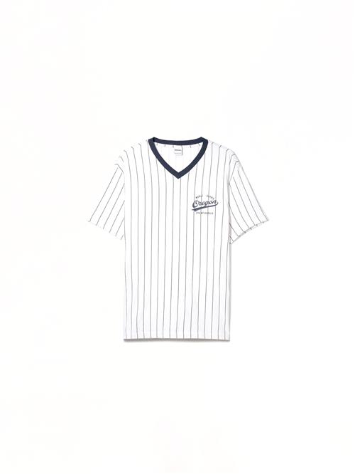 Bershka Bluser & t-shirts  navy / sort / hvid