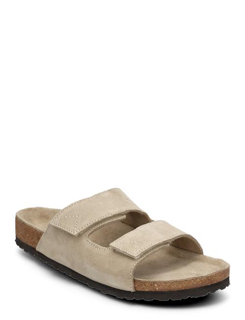 Selected | Slhbastian Suede Strap Slider B | 44