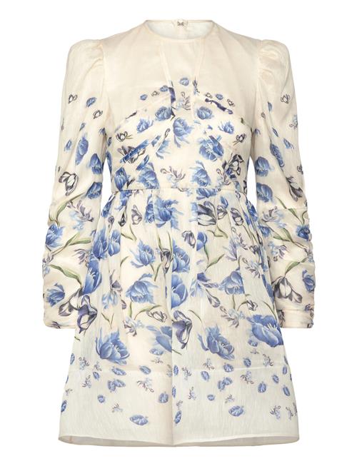 Malina | Leoni Silk Blend Mini Dress | L