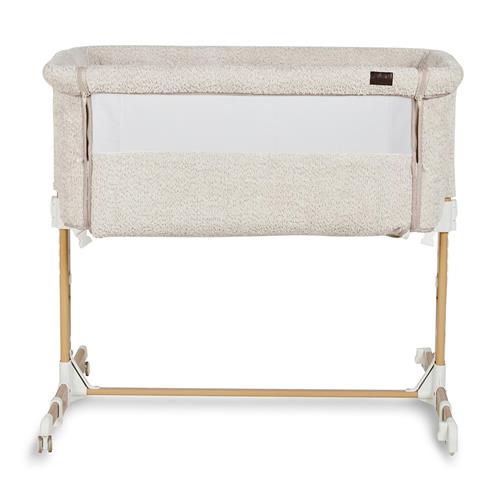 Quax Side By Side Seng Ved Siden Af Sengen Naturel Bouclé - Sheep  Natural Sheep  One Size  Hvid  One Size  Drenge, Piger
