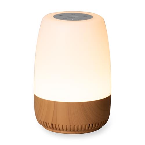 Quax Lumison Smart Lampe Med Hjerteslag Og Naturlyde Wood  Wood  One Size  Beige  One Size  Drenge, Piger