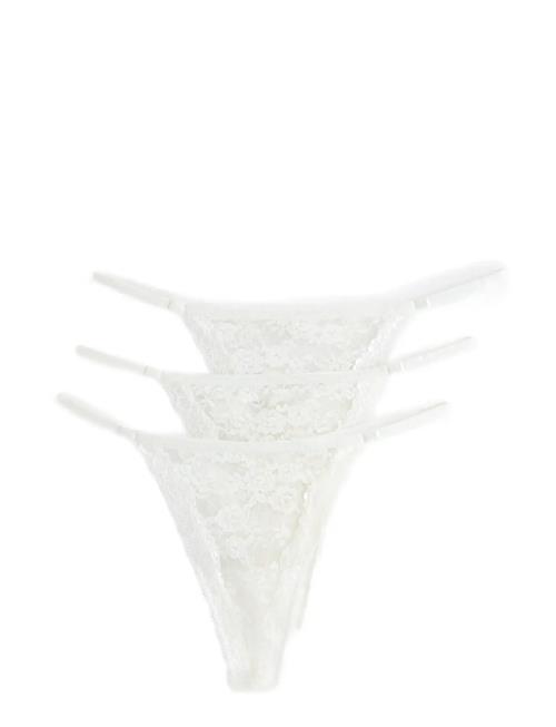 Lindex | Brief Jennie Lace Thong 3 Pack | L