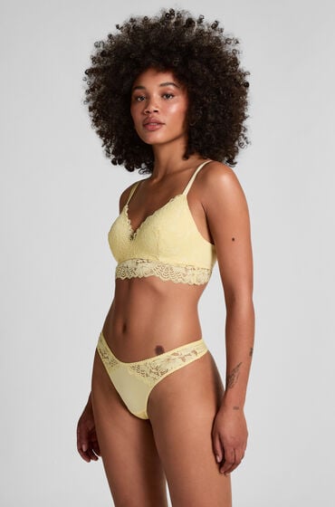 Hunkemöller Formstøbt bh uden bøjle Andrea Gul