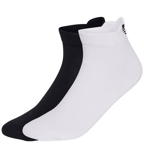 adidas Originals Ankelstrømper - 2-pak - Sort/Hvid