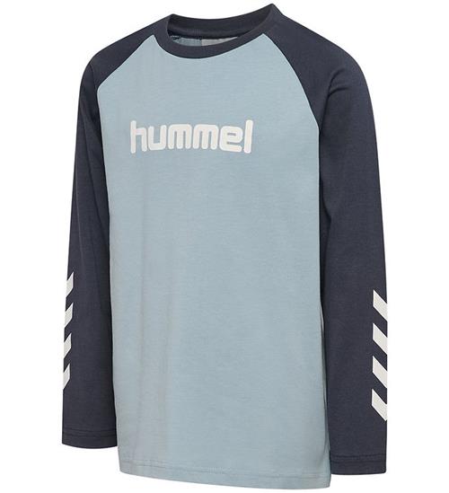 Hummel Bluse - HmlJr Logo - Dysty Blue
