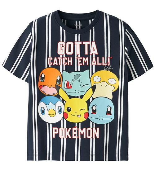 Name It T-shirt - NmmJesper - Pokémon - Navy Blazer