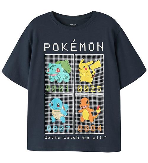 Name It T-shirt - NkmJis - Pokémon - Navy Blazer