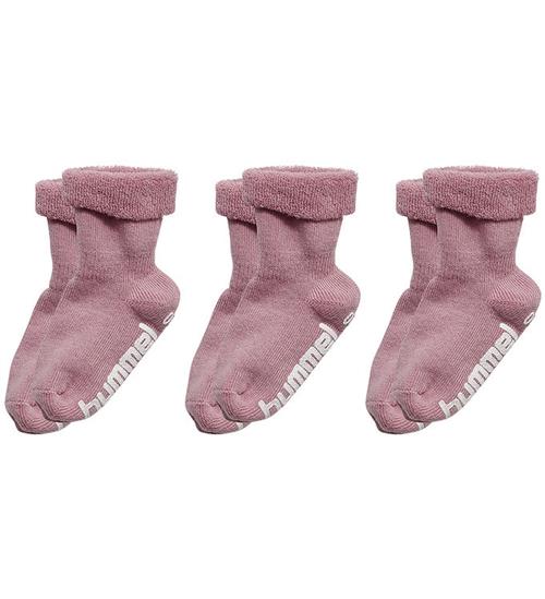 Hummel Strømper - hmlMini - Non Slip - 3-pak - Sea Fog