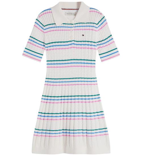 Tommy Hilfiger Kjole - Polo - Ivory Silk