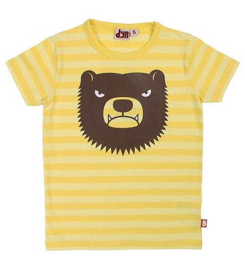 DYR T-shirt - Growl - Bright Yellow