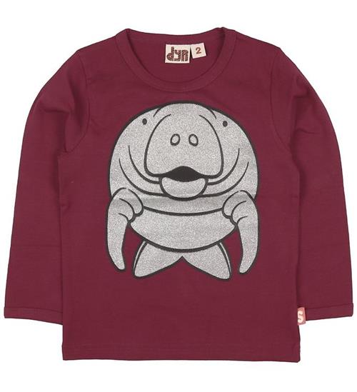 DYR Bluse - Roar T - Bordeaux m. Søko