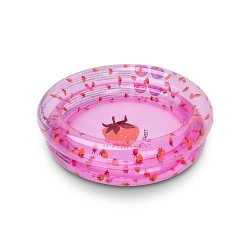 Swim Essentials Børnebassin 60 Cm Strawberry Fields  Strawberry Fields 60 cm  Lyserød  60 cm  Drenge, Piger