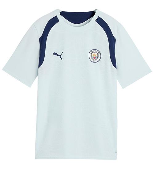 Puma T-Shirt - MCFC Training Jersey Jr - Blå