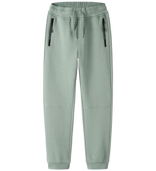 Name it Sweatpants - NkmLeo - Green Milieu