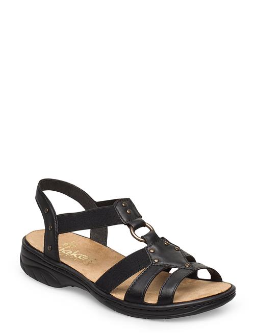 Rieker | Rieker Ladies' Sandals 64574-00 Black | 36