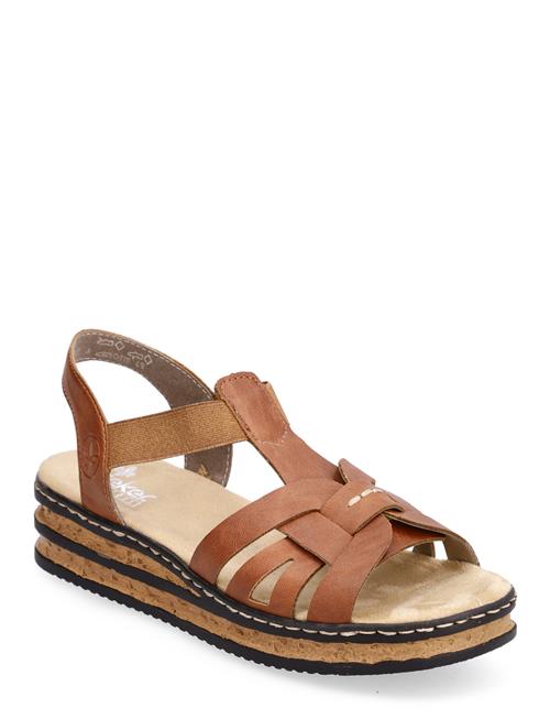 Rieker | Rieker Ladies' Sandals 62918-22 Brown | 40