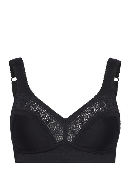 Swegmark | Cotton Star Soft Bra Black | B x 80