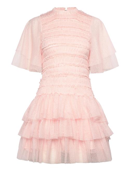 Malina | Minnie Short Sleeve Lace Mini Dress | XL