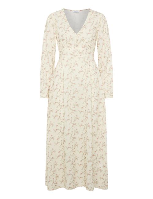Bubbleroom | Viscose V-Neck Maxi Dress | 36