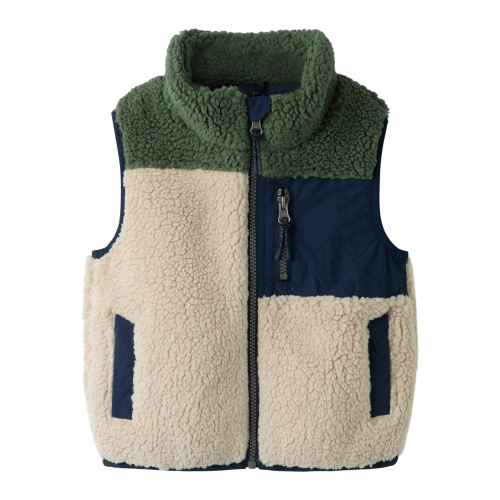 NAME IT Teddy Vest Monico Peyote