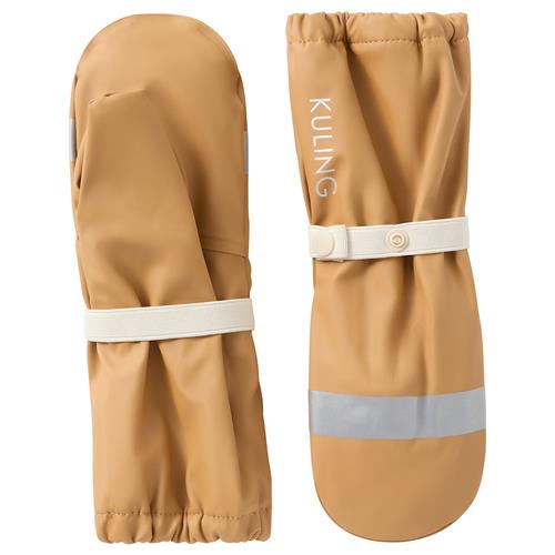 Kuling Vilnius Forede Regnvanter Caramel Brown  Caramel Brown-6-8 Y  Brun  6-8 år  Drenge, Piger