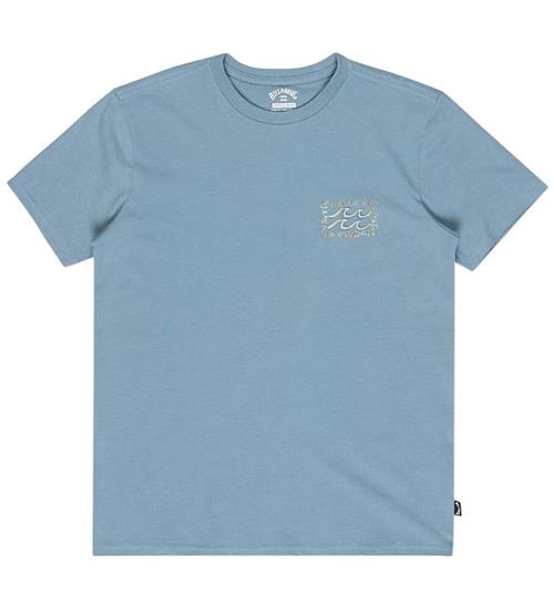 Billabong T-shirt - Crayon Wave - Blue Fog