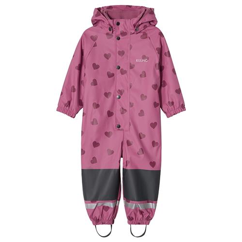 Kuling Douglas Foret Regndragt Mauve Hearts  Mauve Hearts-122/128 cm  Lyserød  122/128 cm  Drenge, Piger