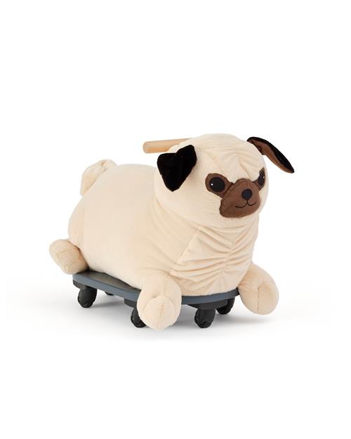 Kid's Concept The Pug Dog Medkørselstap Beige  Beige One Size  Beige  One Size  Drenge, Piger