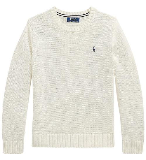 Polo Ralph Lauren Bluse - Strik - Clubhouse Cream