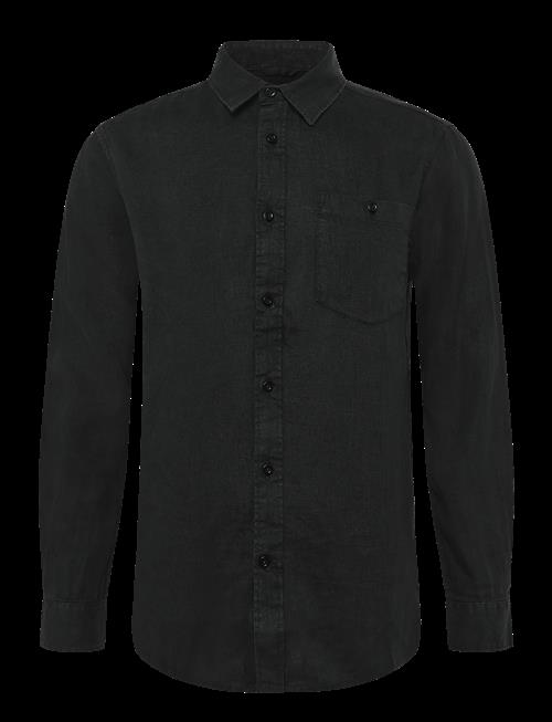 Knowledge Cotton Apparel | Custom Fit Linen Shirt Gots/Vegan | XXXL