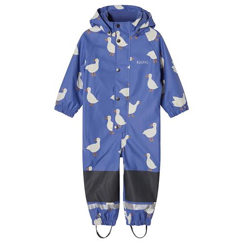 Kuling Douglas Foret Regndragt Nordic Blue Duck  Nordic Blue Duck-110/116 cm  Blå  110/116 cm  Drenge, Piger