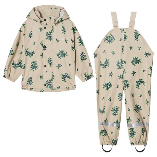 Kuling San Marino Uforet Regnsæt Foggy White Blueberry Foggy White Blueberry-86/92 cm  Hvid  86/92 cm  Drenge, Piger