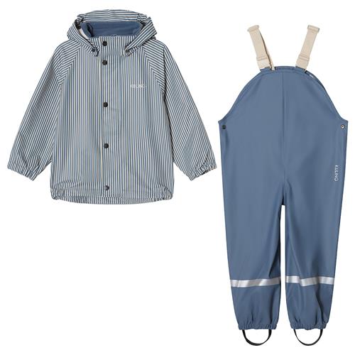 Kuling San Marino Uforet Regnsæt Thin Stripe Blue Thin Stripe Blue-110/116 cm  Blå  110/116 cm  Drenge, Piger