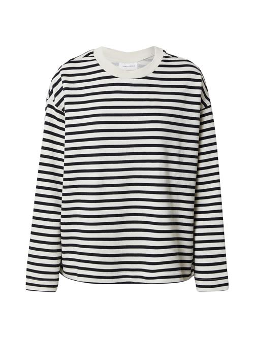 ARMEDANGELS Sweatshirt 'FRANKAA'  sort / hvid