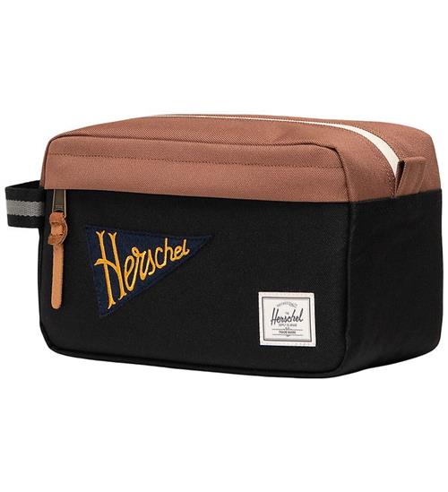 Herschel Toilettaske - Chapter Travel Kit - Patches Black