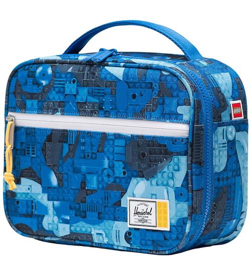 Herschel Køletaske - Pop Quiz - LEGOÂ® - Abstract Bricks Blue