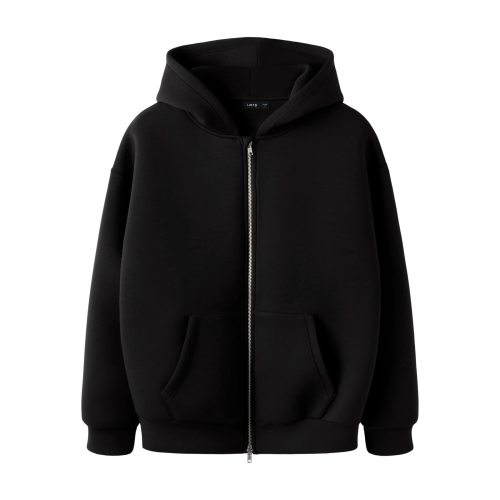 LMTD Scuba Cardigan Halfa Black