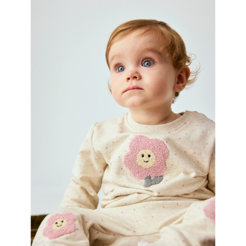 NAME IT Sweatshirt Luelle Peyote Melange