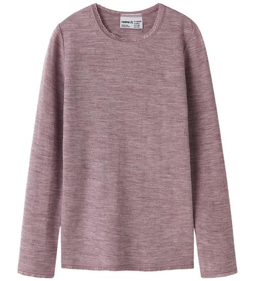 Name It Bluse - Uld - NkfWang - Toadstool