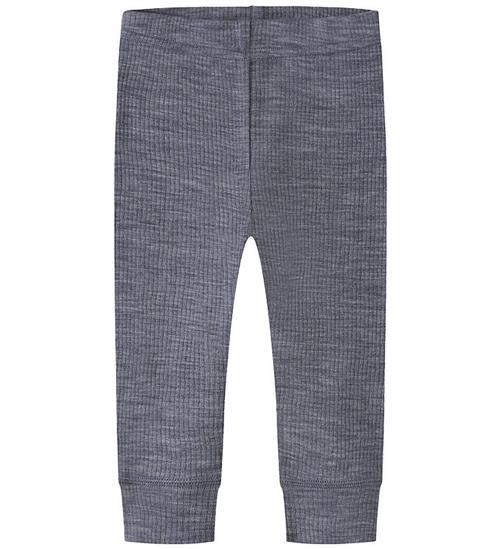 Name It Leggings - Uld - Rib - Noos - NbnWax - Folkstone Gray