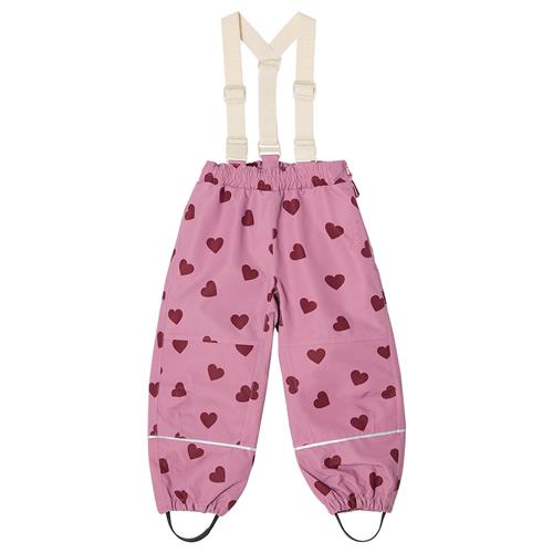 Kuling Going Skalbukser Mauve Hearts  Mauve Hearts-74 cm  Lyserød  74 cm  Drenge, Piger