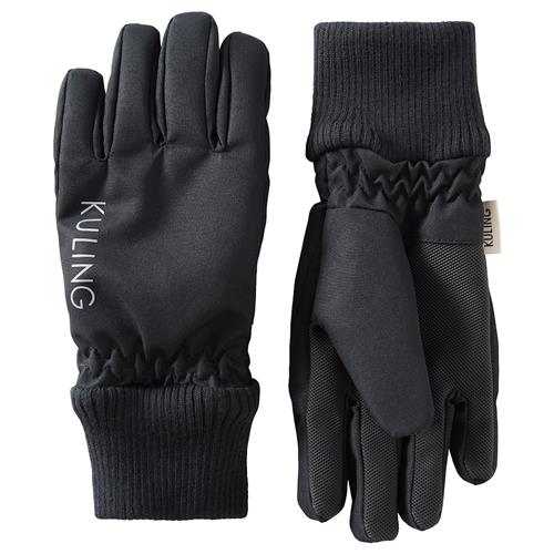 Kuling Mora Shell-handsker Always Black  Always Black-6-8 Y  Sort  6-8 år  Drenge, Piger