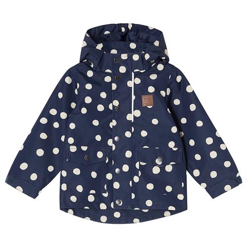 Kuling Stockholm Skaljakke Navy Polka Dots  Navy Polka Dots-92 cm  Marineblå  92 cm  Drenge, Piger