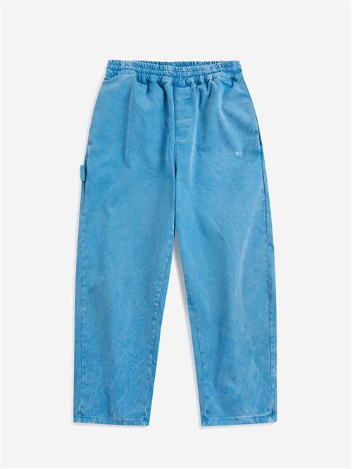 Bobo Choses Vævede Bukser Blue  Blue 6-7 Y  Blå  6-7 år  Drenge