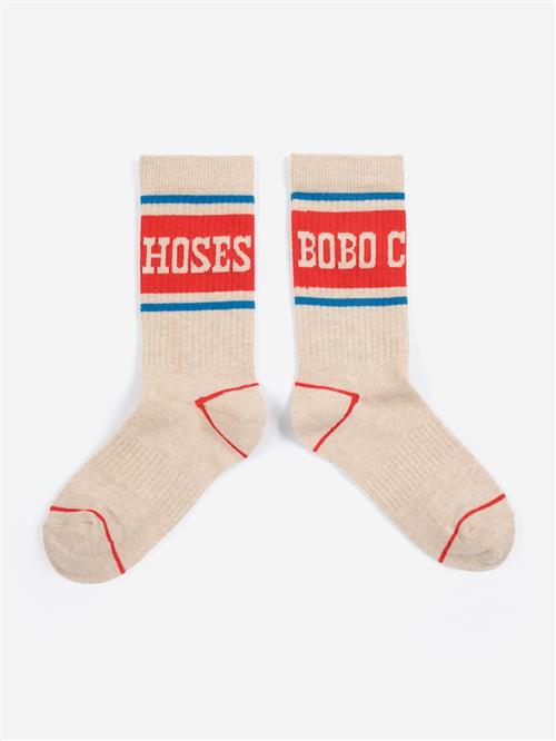 Bobo Choses Lange Strømper Beige  Beige 33-34 EU  Beige  33-34 EU  Drenge
