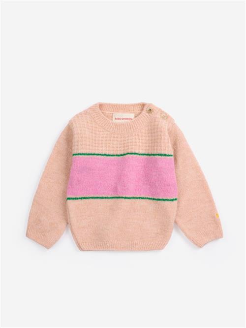 Bobo Choses Jumper Offwhite  Offwhite 9 Months  Hvid  9 måneder  Drenge, Piger
